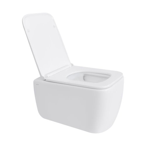 Унитаз подвесной Qtap Gemini безободочный с сиденьем Soft-close QT2533076EUQW