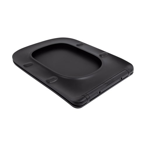 Унитаз подвесной Qtap Tern New Ultra Quiet безобедочный с сиденьем Soft-close MATT BLACK QT17332303ASMB