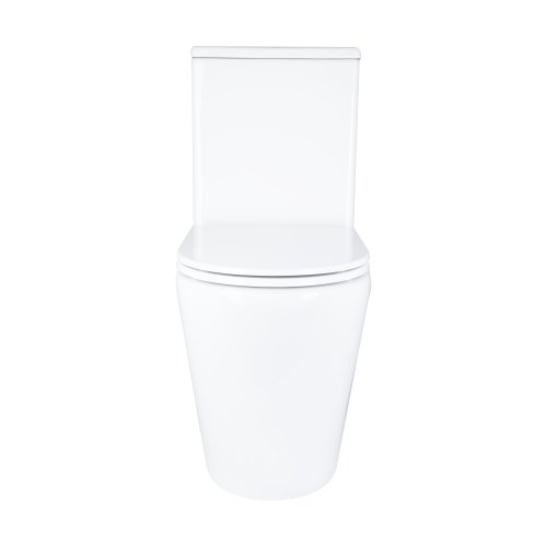 Напольный унитаз Qtap Dove Rimless безобедочный с сиденьем Soft-close WHITE QT06228380BW