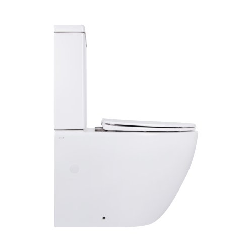 Унітаз підлоговий Qtap Jay Ultra Quiet з сидінням Soft-close 640x360x835 мм QT07222175TW White