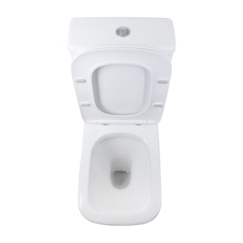 Напольный унитаз Qtap Stenava Rimless безобедочный с сиденьем Soft-close WHITE QT27228303W