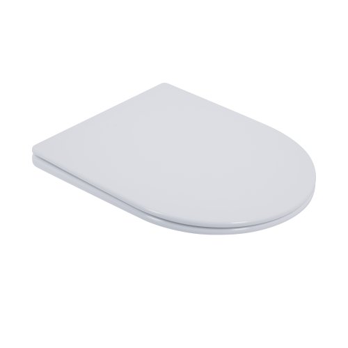 Напольный унитаз Qtap Swan Ultra Quiet с сиденьем Soft-close 640x360x835 мм QT16222182TW White