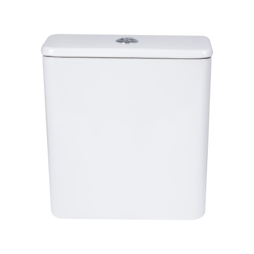 Унитаз-компакт Qtap Presto Quadro безободочный с сиденьем Soft-close QT24221215AW