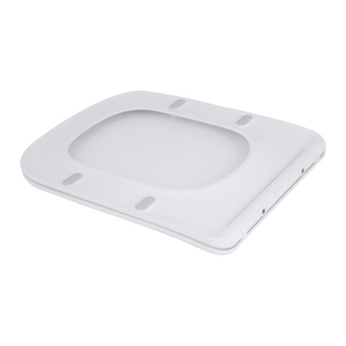 Унитаз-моноблок напольный Qtap Kolibri Ultra Quiet безобедочный с сиденьем Soft-close WHITE QT10226380W