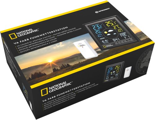 Метеостанция National Geographic VA Colour (Black) (9070600)