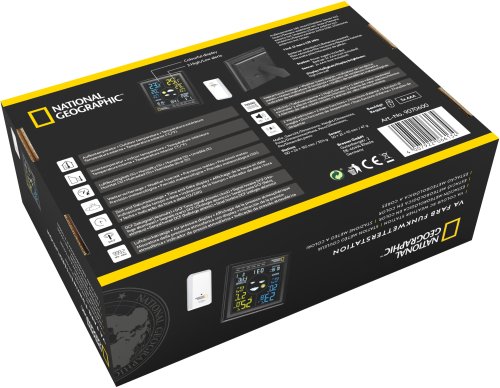 Метеостанция National Geographic VA Colour (Black) (9070600)
