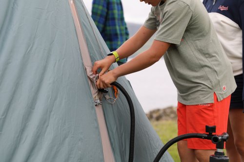 Палатка трехместная Vango Harris Air 350 Mineral Green (TETHARRAI000001)