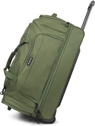 Сумка дорожная на колесах TravelZ Wheelbag Doubleloader green 96L (603099)