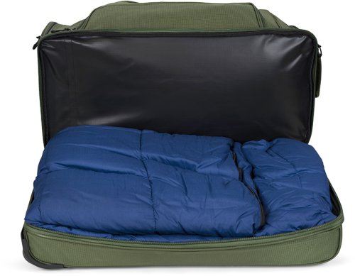 Сумка дорожная на колесах TravelZ Wheelbag Doubleloader green 96L (603099)