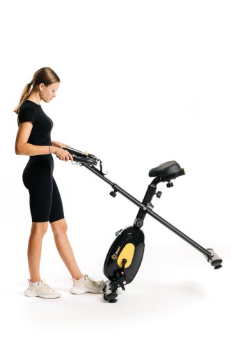 Велотренажер Besport BS-1560 XRAY магнитный черно-желтый