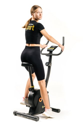 Велотренажер Besport BS-1660 TAIL магнитный черно-желтый