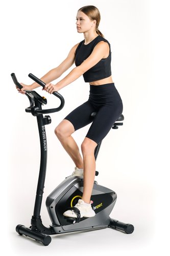 Велотренажер Besport BS-520S RACER магнітний чорно-жовтий