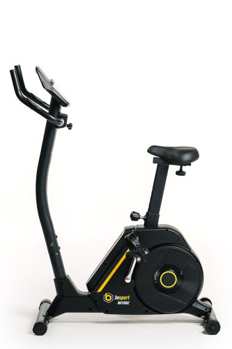 Велотренажер Besport BS-6047 MAYBIKE электромагнитный черно-желтый