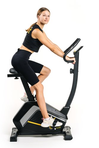 Велотренажер Besport BS-611S SPRINTER магнитный черно-желтый