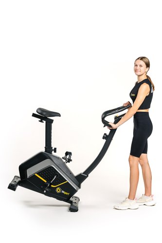 Велотренажер Besport BS-611S SPRINTER магнитный черно-желтый