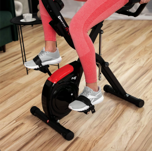 Велотренажер Hop-Sport HS-3030X Apeks X-Bike чорний