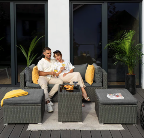 Комплект садовой мебели Di Volio Alzano серый