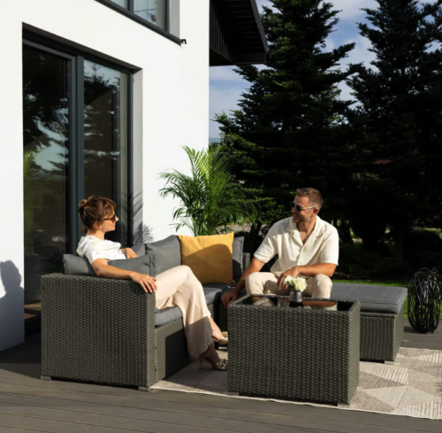 Комплект садовой мебели Di Volio Alzano серый