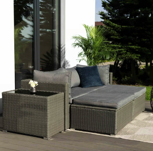 Комплект садовой мебели Di Volio Alzano серый