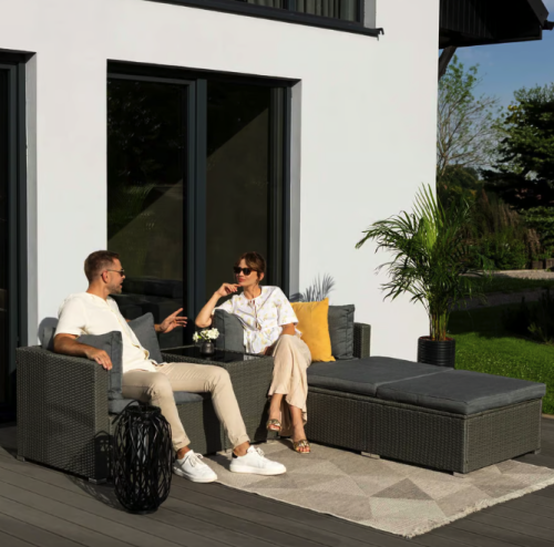 Комплект садовой мебели Di Volio Alzano серый