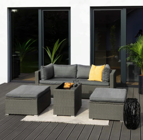 Комплект садовой мебели Di Volio Alzano серый