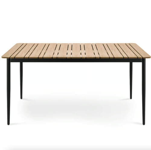 Комплект садовой мебели Di Volio Breno 6+1 черный/бежевый