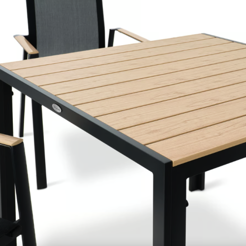 Комплект садовой мебели Di Volio Cremo 4+1 черный/бежевый