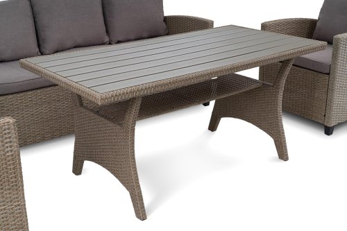 Комплект садовой мебели Di Volio Genova Бежевый/Светло-серый