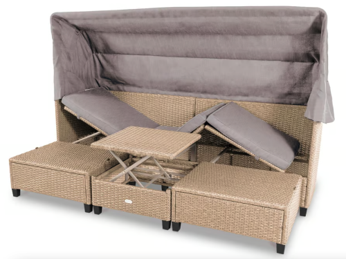 Комплект садовой мебели Di Volio Luca бежево-серый