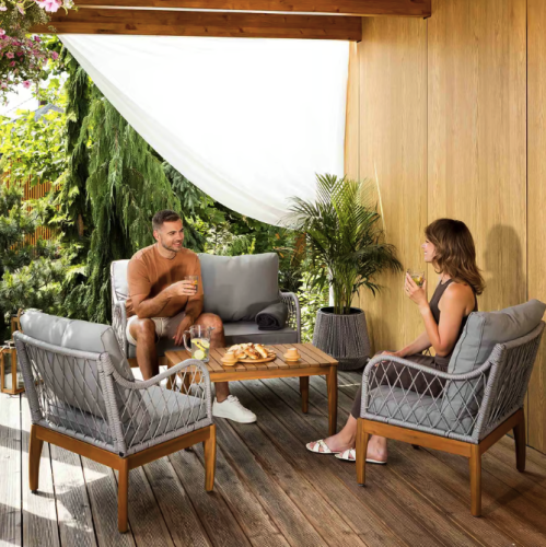 Комплект садовой мебели Di Volio Ragio серый