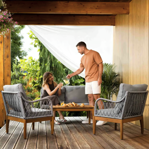 Комплект садовой мебели Di Volio Ragio серый