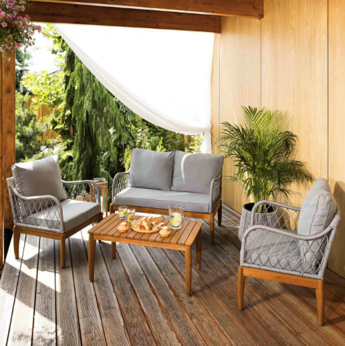 Комплект садовой мебели Di Volio Ragio серый