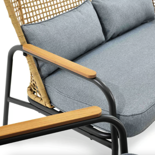 Комплект садових меблів Di Volio Salerno бежевий/сірий