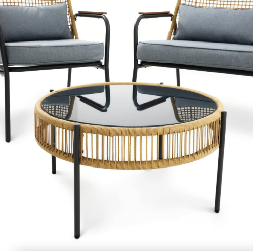 Комплект садових меблів Di Volio Salerno бежевий/сірий