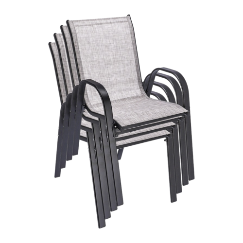 Комплект садовой мебели Jumi FIESTA серый