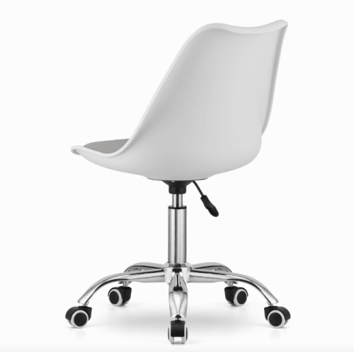 Офисное кресло Leobert Alba бело-серый