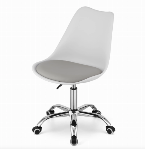 Офисное кресло Leobert Alba бело-серый