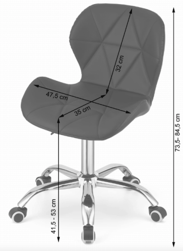 Офисное кресло Leobert Avola белый