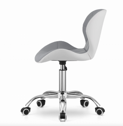 Офисное кресло Leobert Avola серо-белый