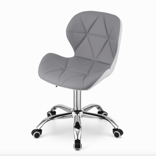 Офисное кресло Leobert Avola серо-белый