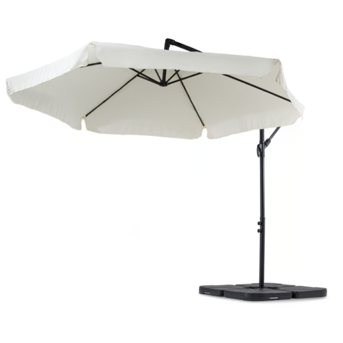 Парасолька садова Di Volio EMPOLI 300см кремова+ Основа садової парасольки