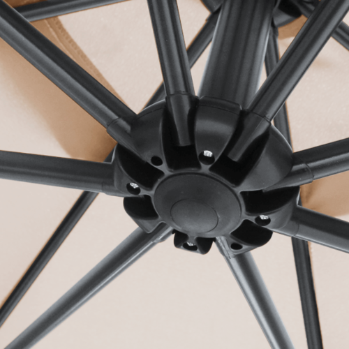 Парасолька садова Di Volio EMPOLI 300см кремова+ Основа садової парасольки