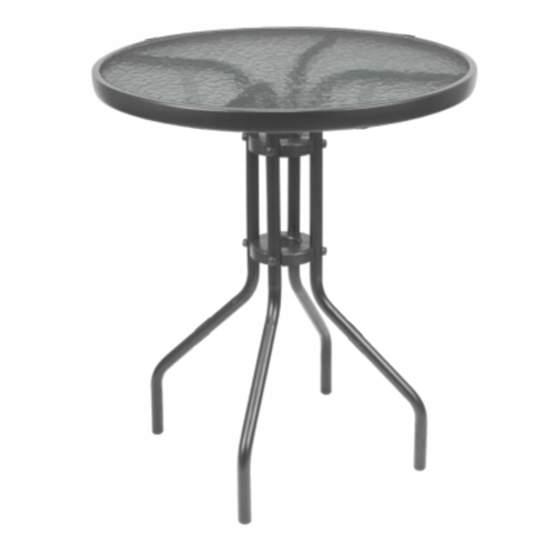 Садовая мебель Chomik Bistro New стол и 2 стулья серый