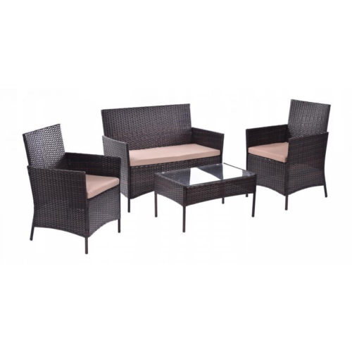 Садові меблі Chomik GARDEN LINE RAVELLO коричнево-кремові