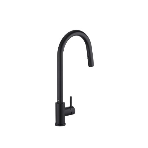 Змішувач для кухні з висувним виливом Kroner KRP Edelstahl Klassisch - SCH03915