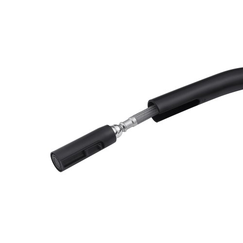 Змішувач для кухні з висувним виливом Kroner KRP Edelstahl Klassisch - SCH03915