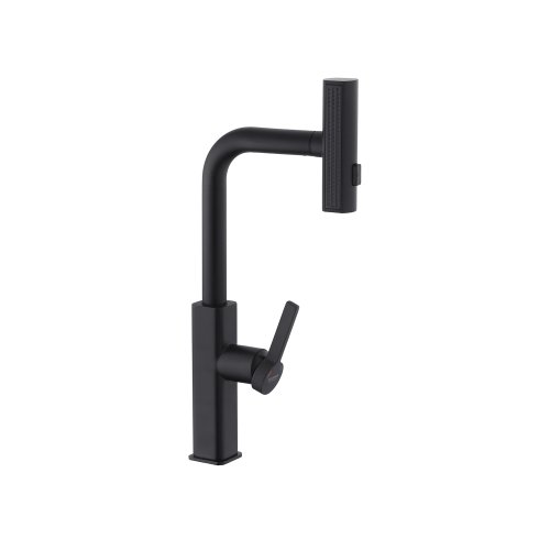 Змішувач для кухні з висувним виливом Kroner KRP Edelstahl Klassisch - SCH03918