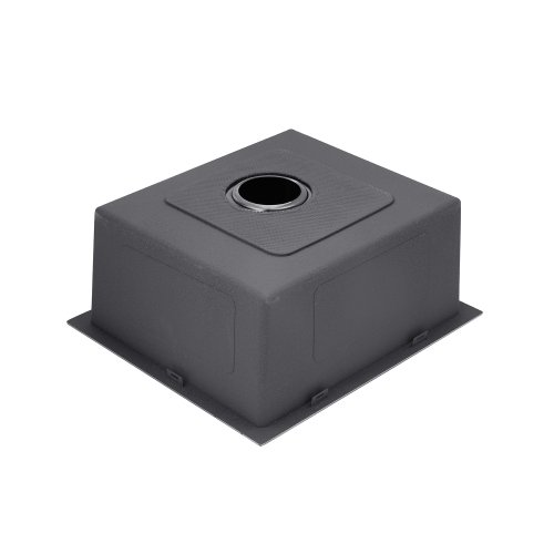 Кухонная мойка Kroner KRP Schwarze - 4545HM PVD (3.0/1.0 мм)