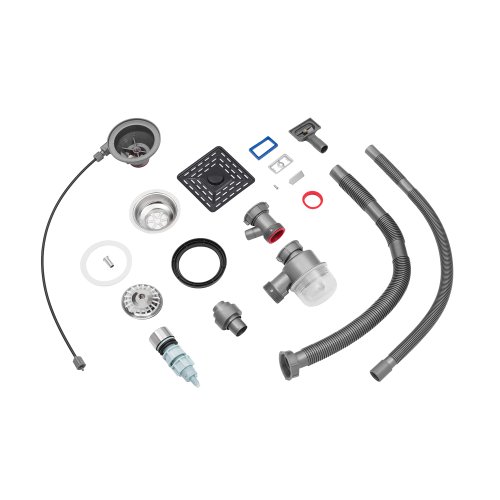 Кухонная мойка Kroner KRP Schwarze - SET7545HM PVD (3.0/0.8 мм)