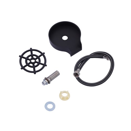 Кухонная мойка Kroner KRP Schwarze - SET7545NB PVD (3.0/0.8 мм)